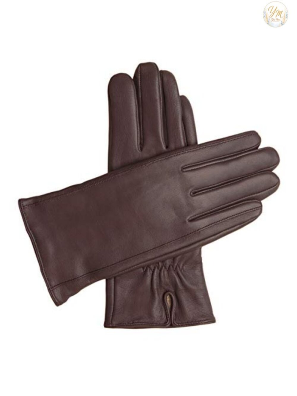 Sheepskin Leather Cashmere Lined Gloves Women's Cold Weather